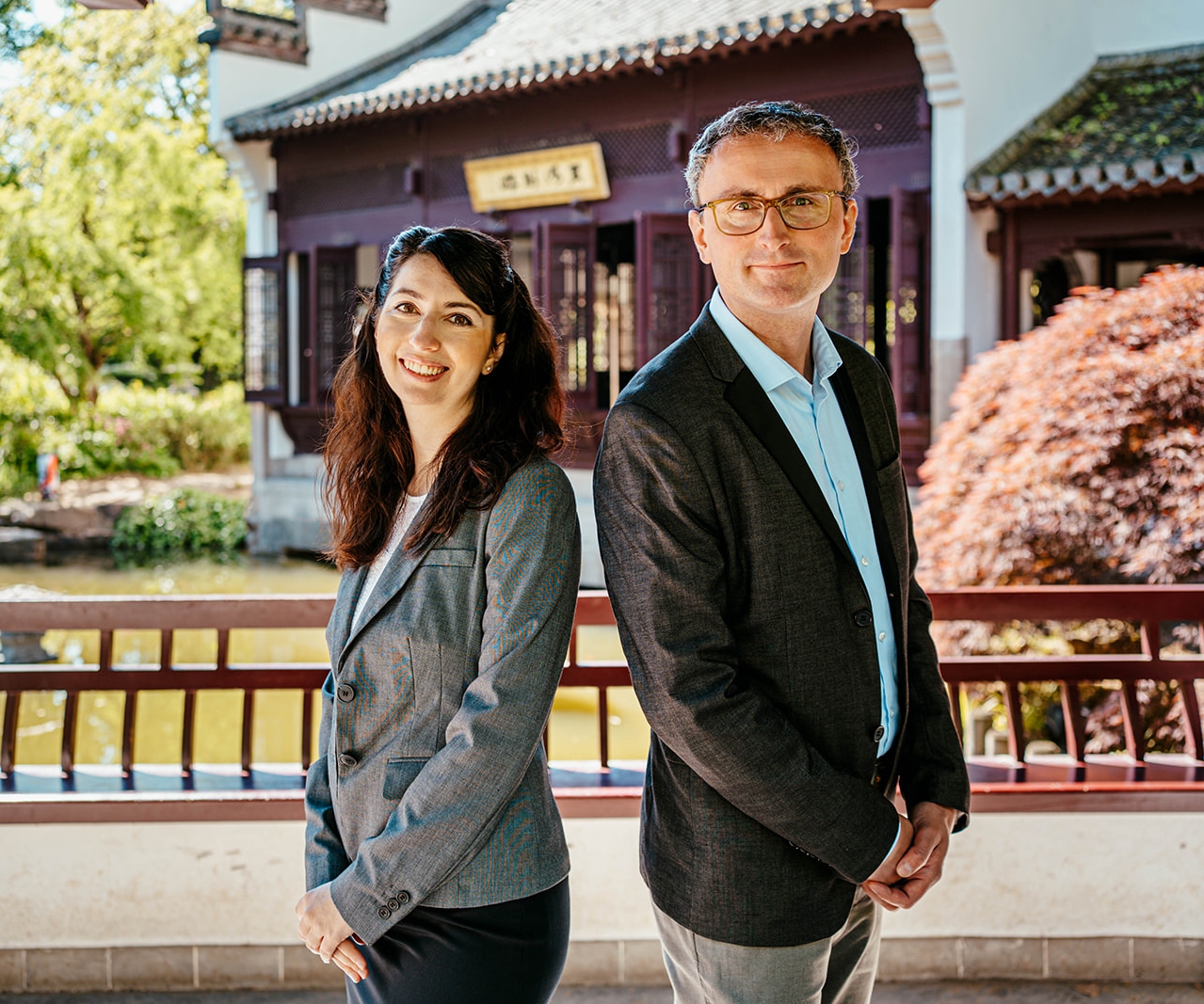 Alexandra Stefanov und Tobias Loitsch