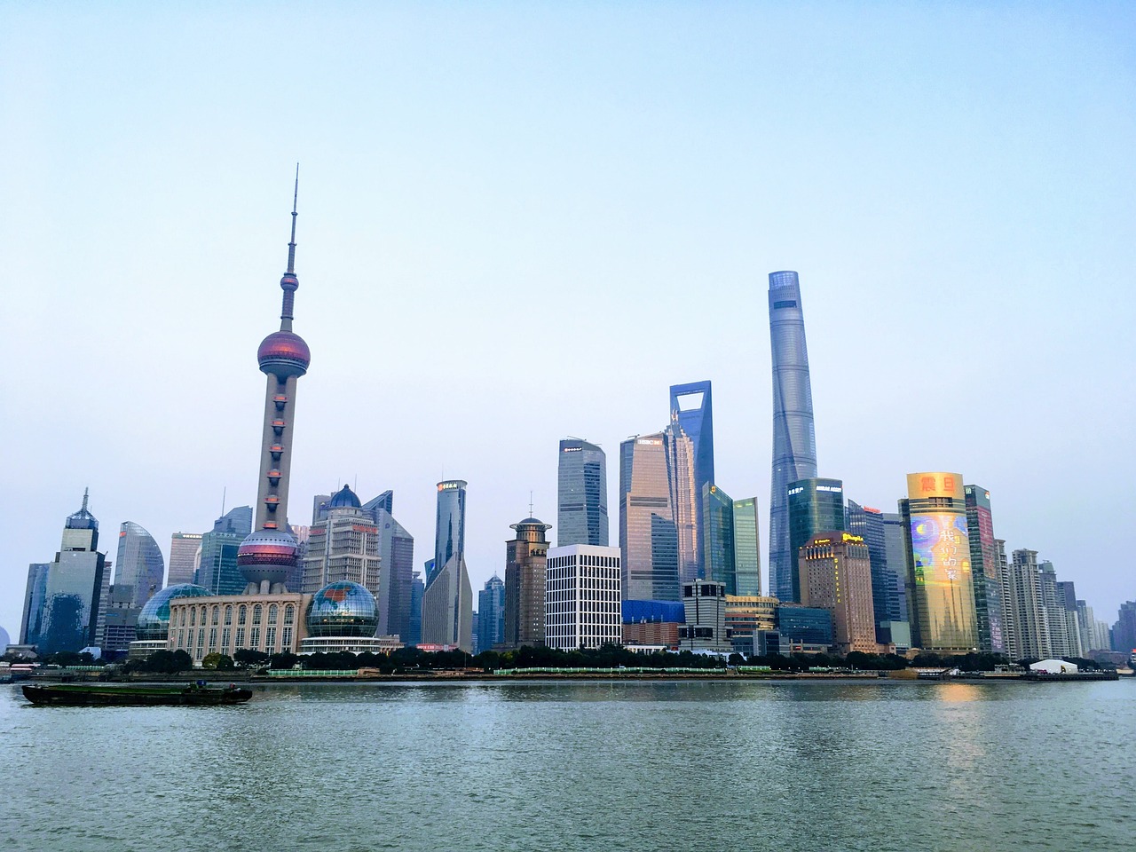 Oriental Pearl Tower in Shanghai