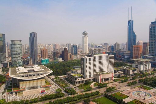 People’s Square in Shanghai