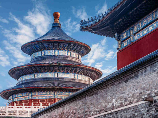 Der Himmelstempel in Peking. Ein Ort wo der Kaiser mit dem Himmel sprach.