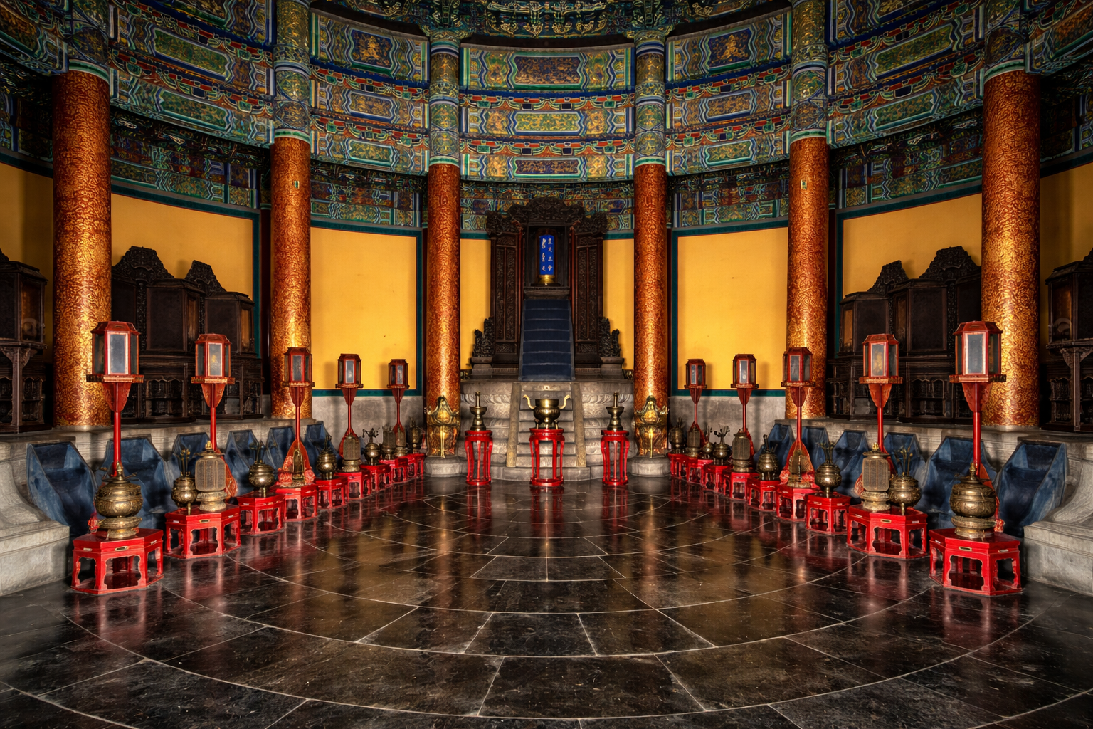 Rundaltar Himmelstempel in Peking