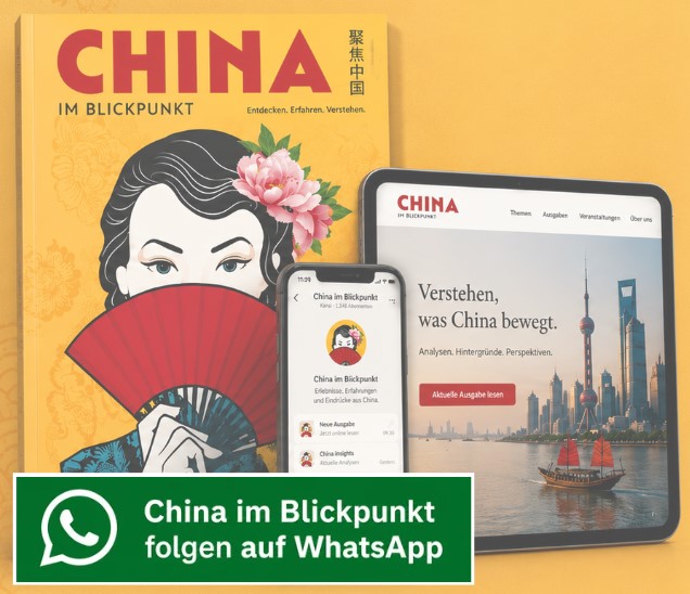 China im Blickpunkt auf WhatsApp
